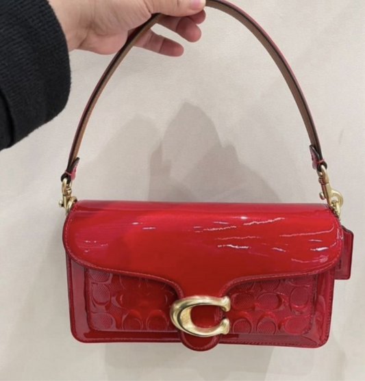 Latest Coach Tabby in patent leather