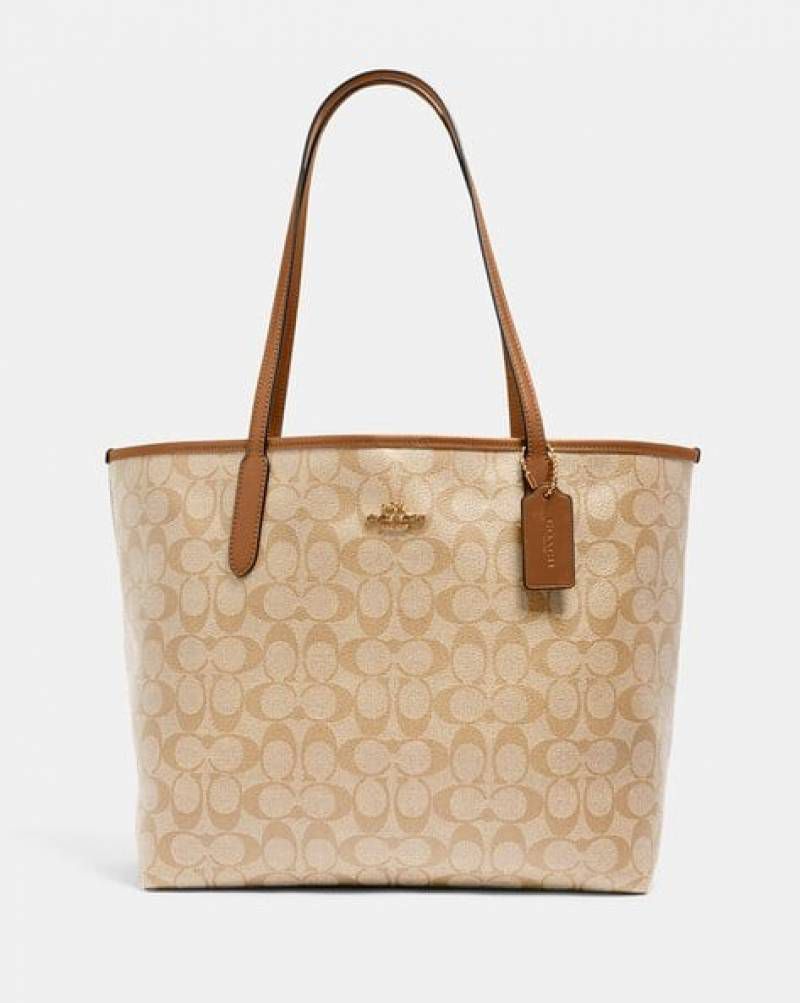 Coach ultra premium tote with box