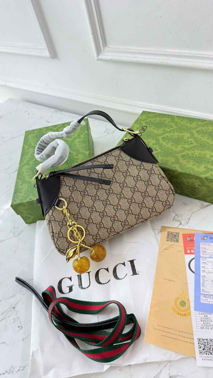 Gucci Cherry Sling