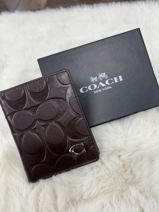 Coach slim wallet