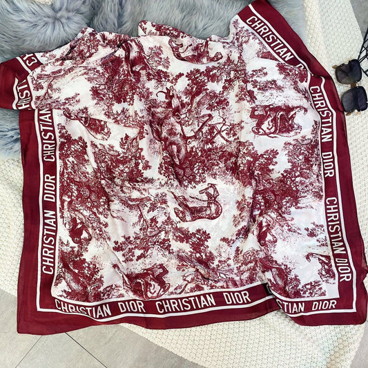 Christian Dior silk stole