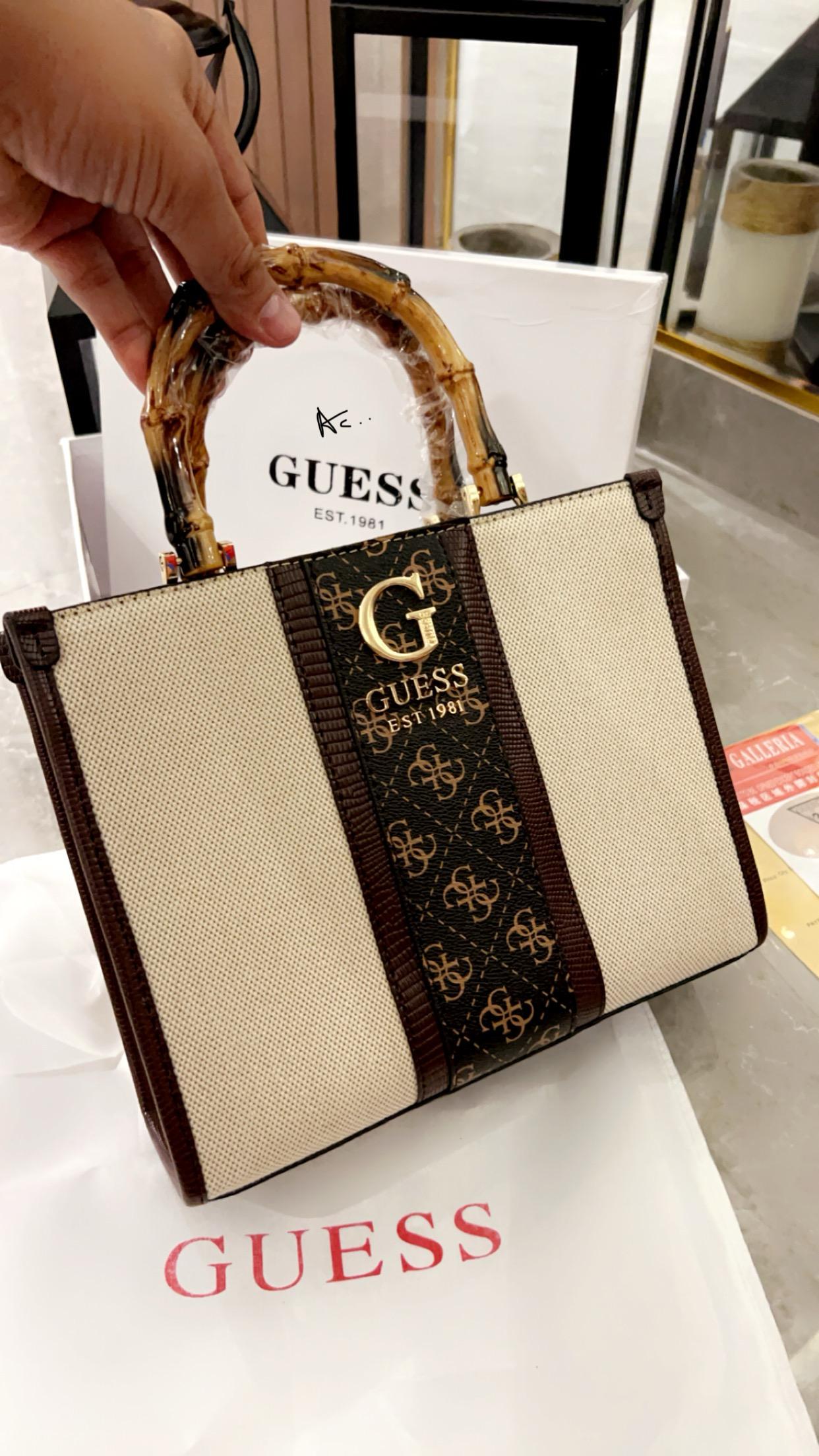 Guess Bamboo Handle Bag