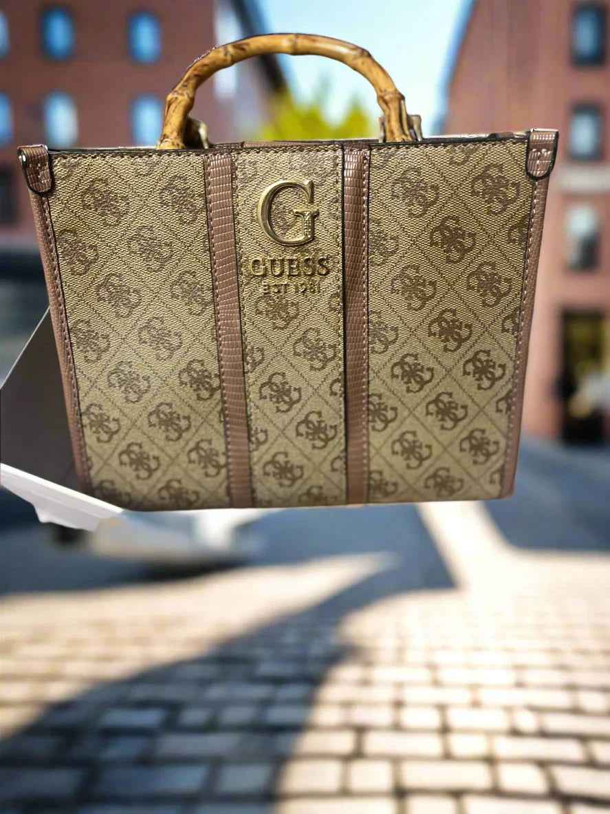 Guess Bamboo Handle Bag