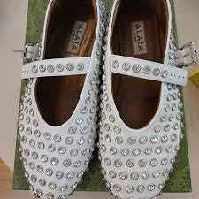 Alaia Ballerina crystal embellished