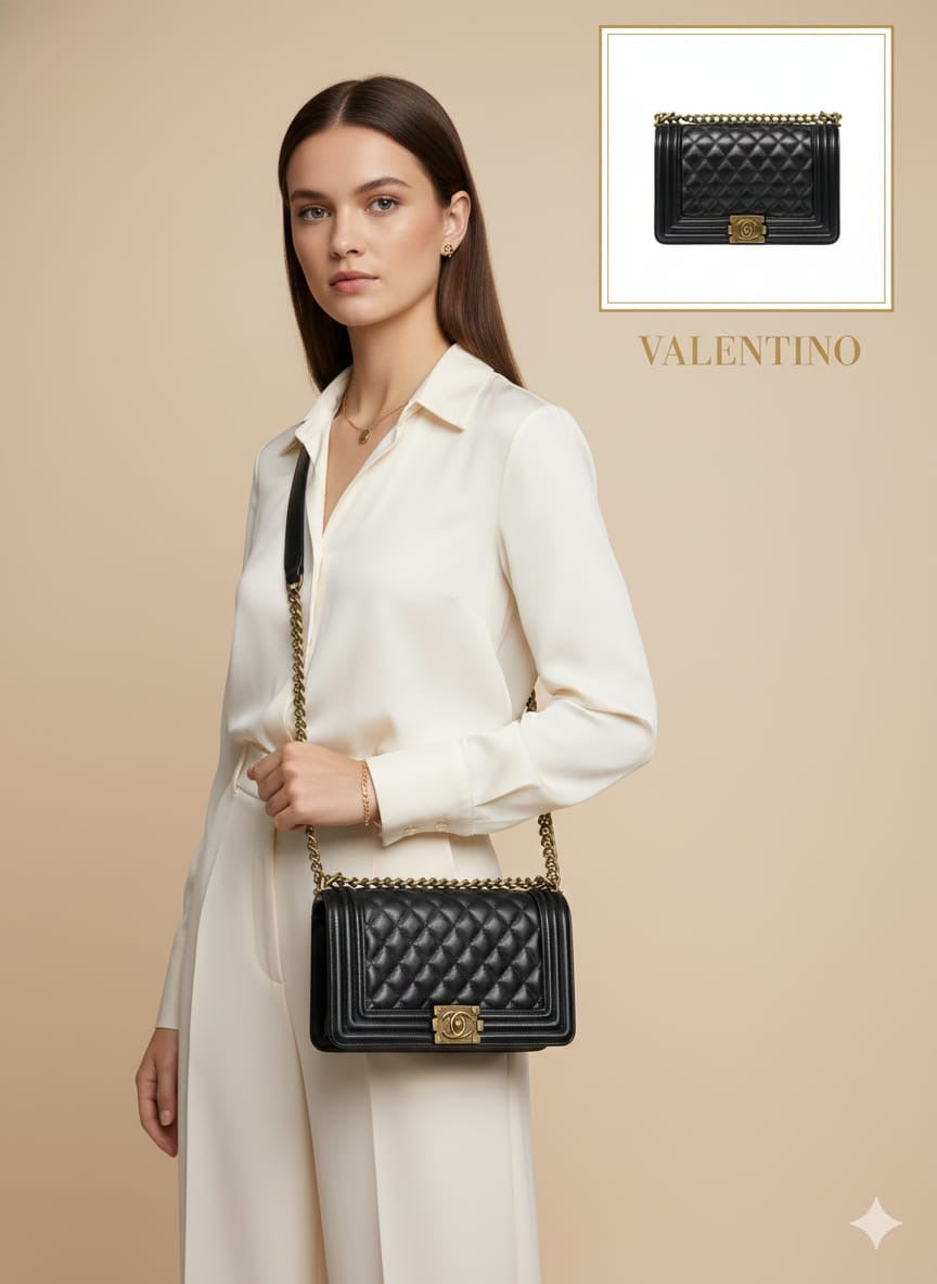 Luxury Chanel le boy