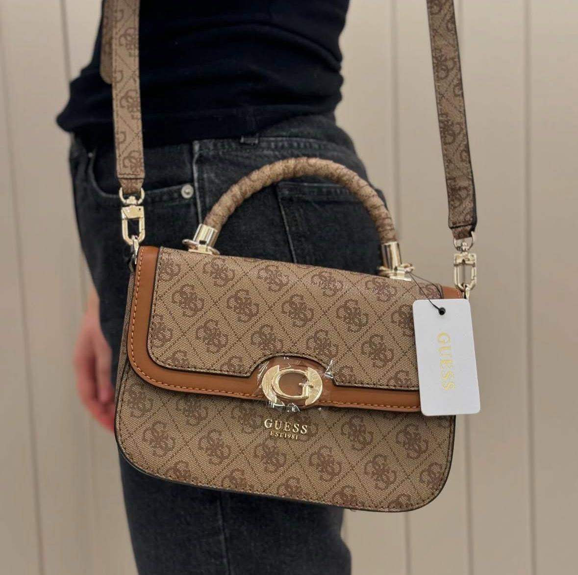 Guess Orlina stylish versatile bag with top handle crossbody bag