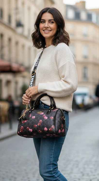 Luxury Coach Speedy Handbag –  Designer Women’s Bag