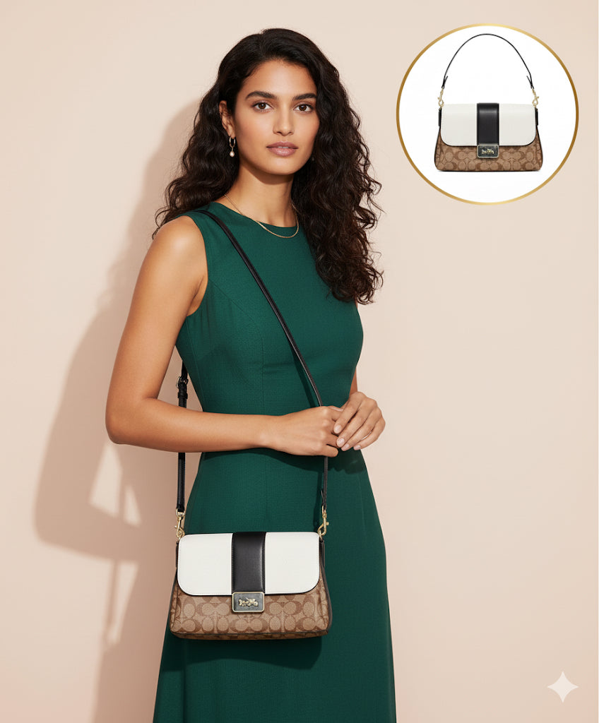 Luxury Coach grace new Flap shoulder Sling bag for women