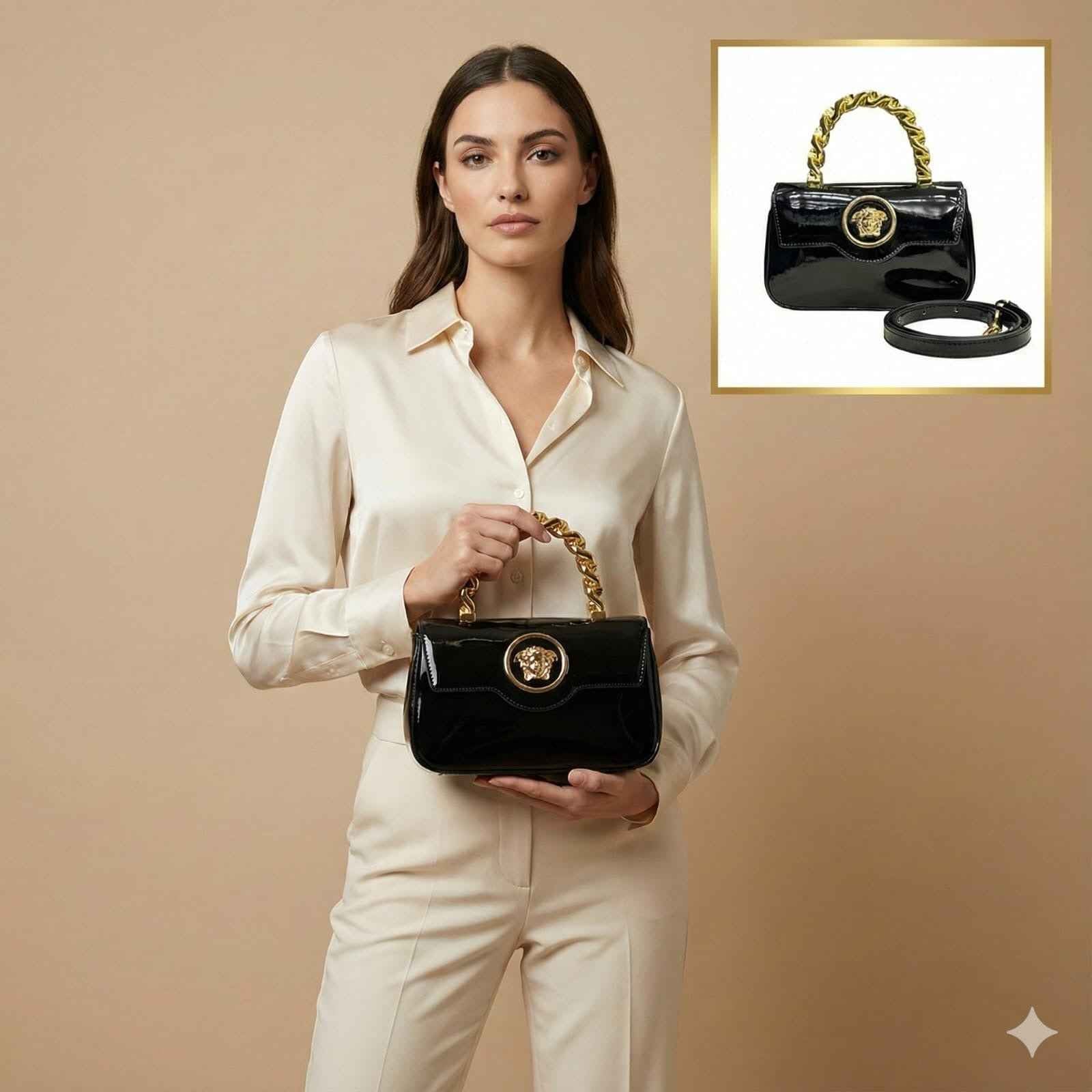 Luxury Versace la Medusa bag (small)