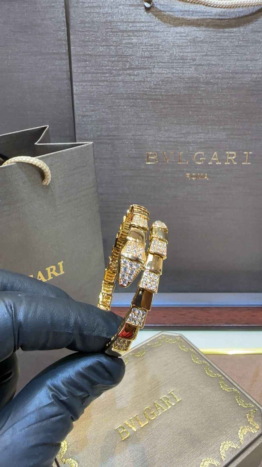 Bvlgari serpenti bracelet