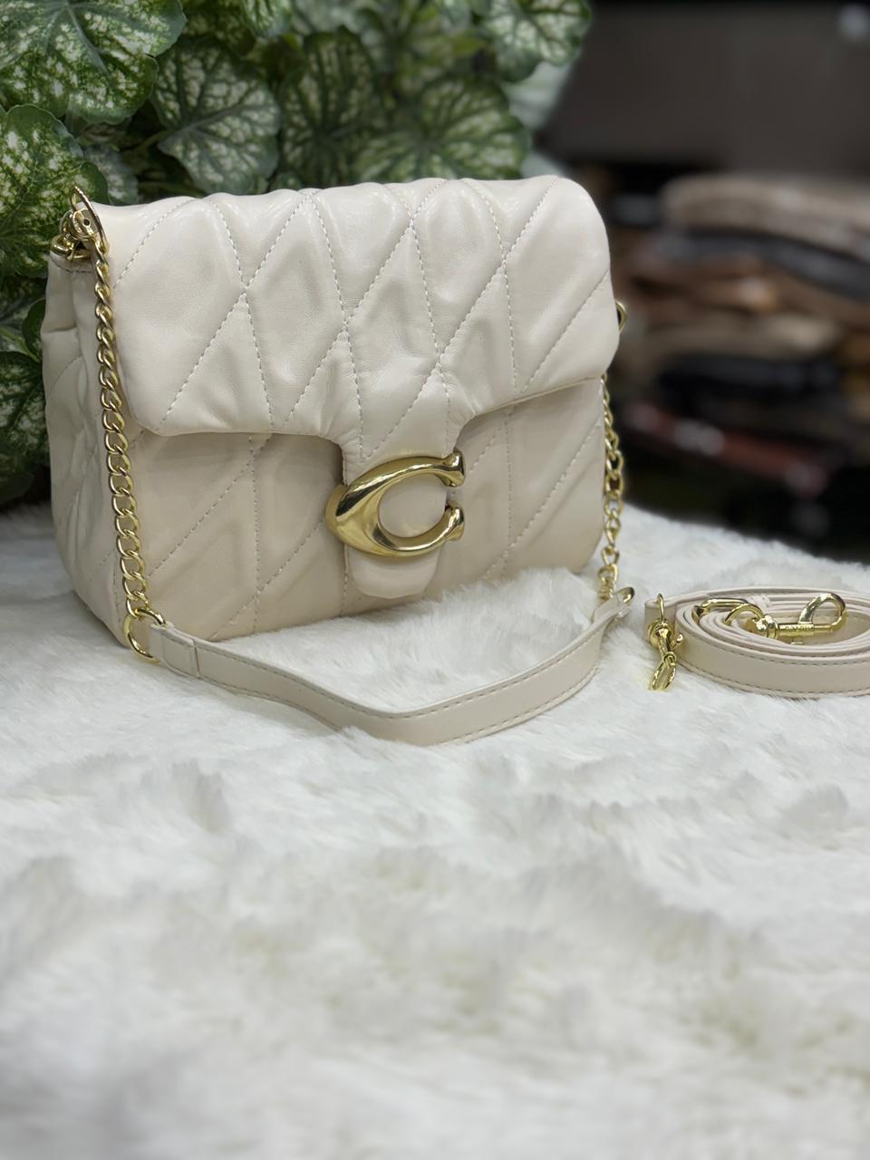 Luxury Coach square quilted tabby