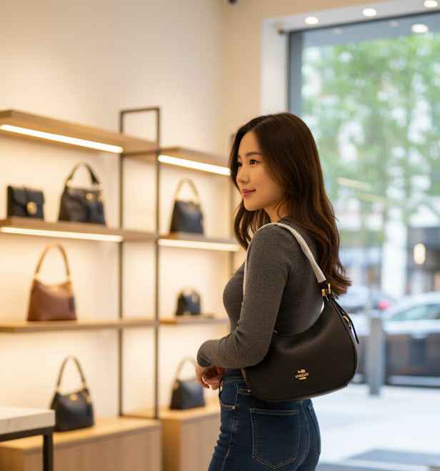 Coach kleo hobo (plain )