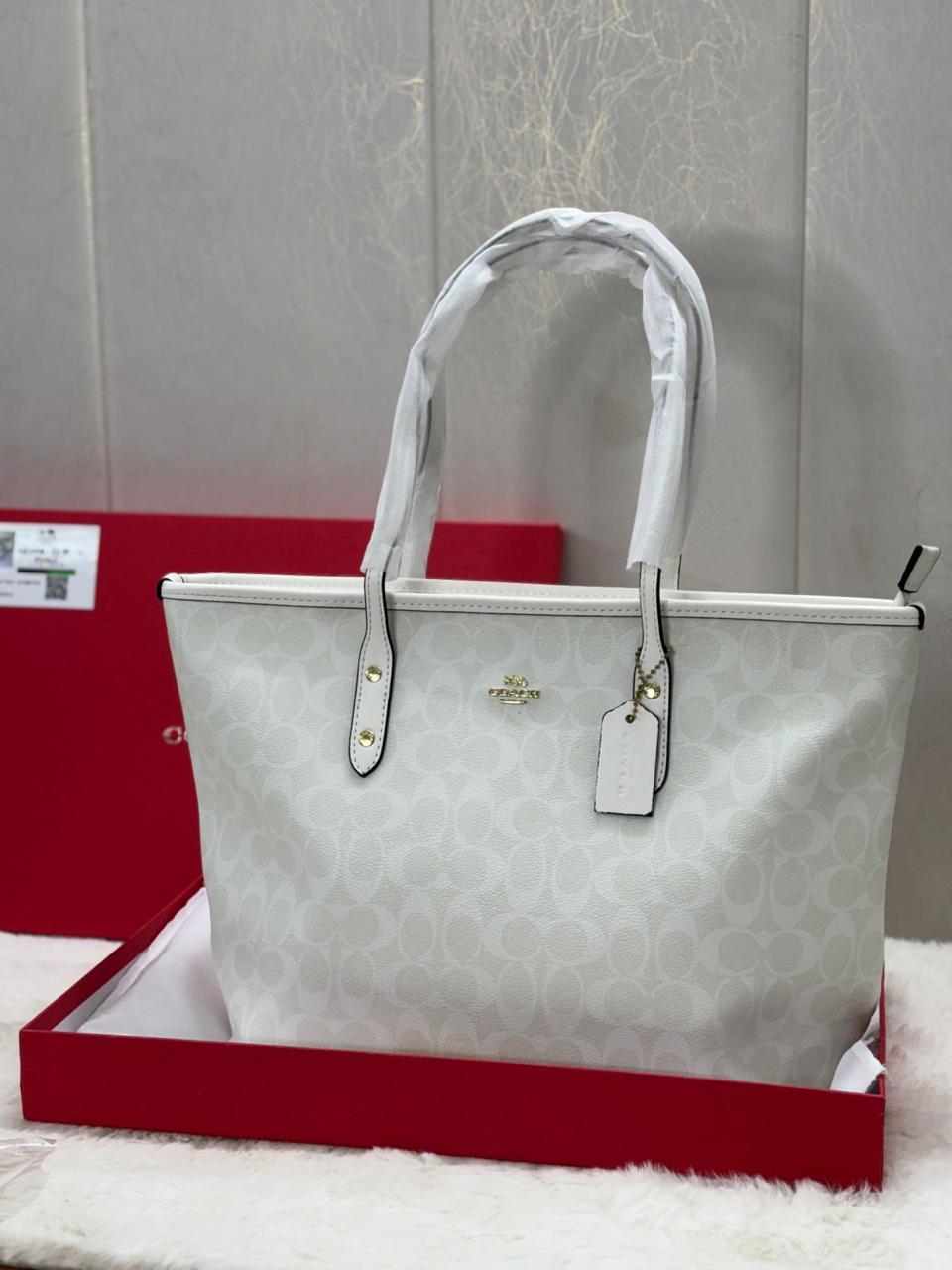 Luxury Coach tote
