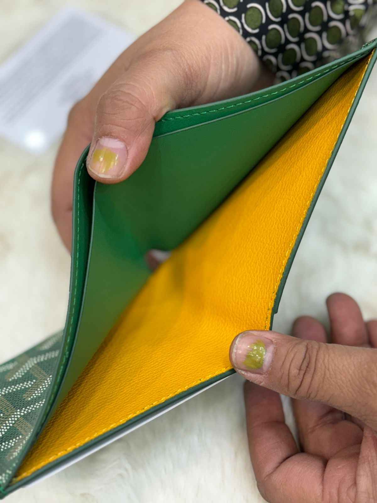 Luxury Goyard Bi-Fold Wallet for Men