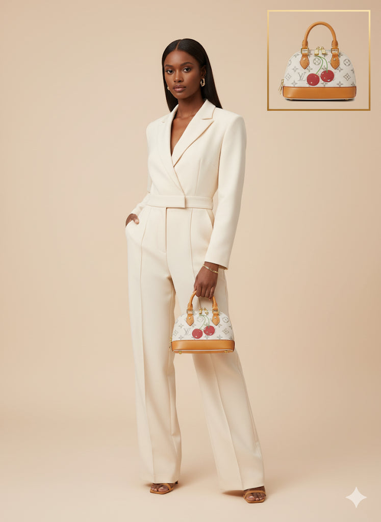 Luxury Louis Vuitton (lv) Alma Printed Handbag for women