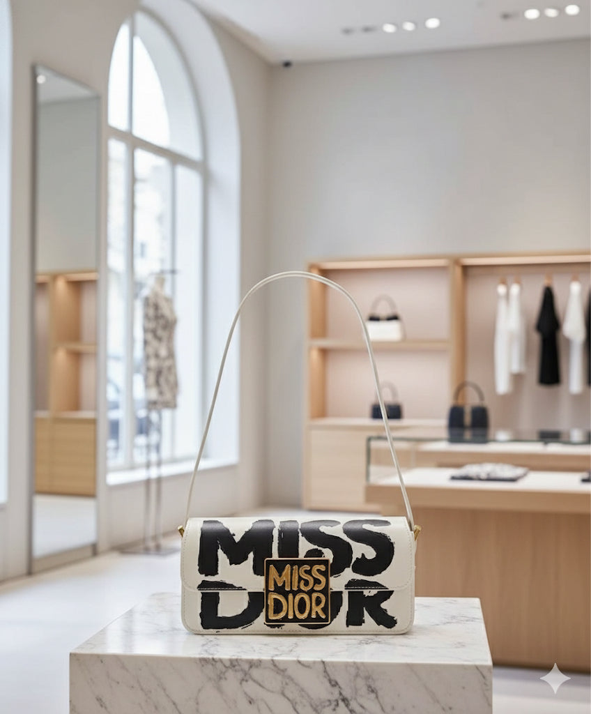 Luxury Miss Dior Flap Shoulder Sling Bag for Women