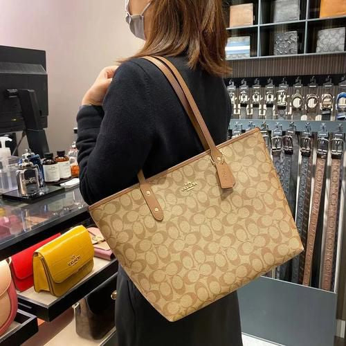 Coach ultra premium tote with box