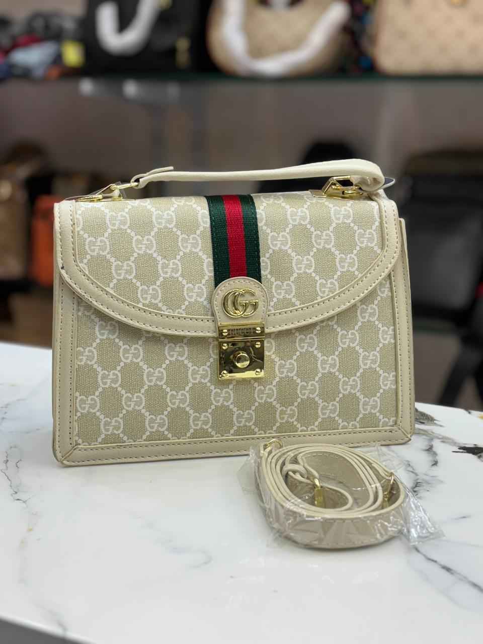 Luxury Gucci Ophidia Top Handle Handbag for Women