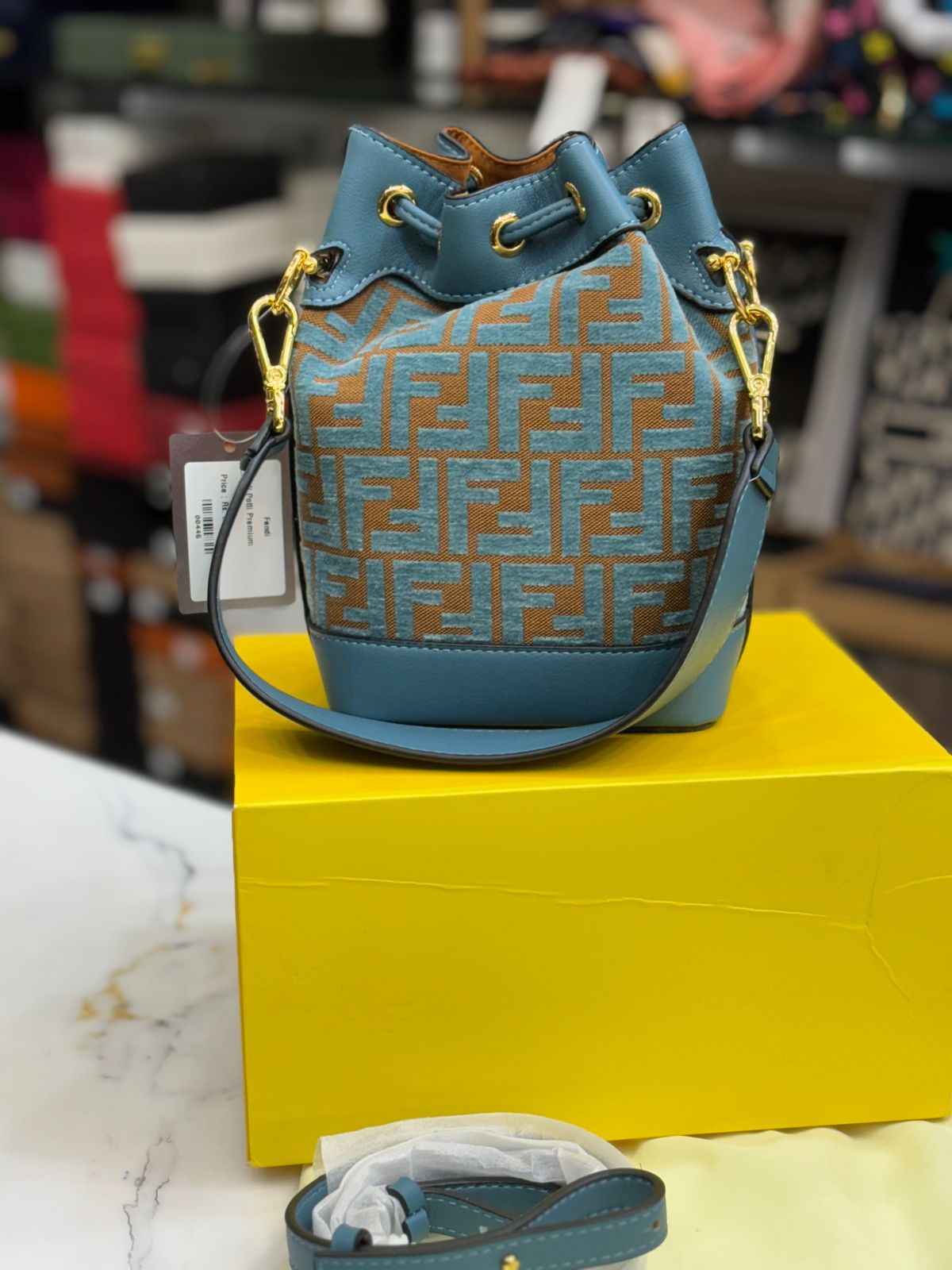 Luxury premium fendi bucket bag
