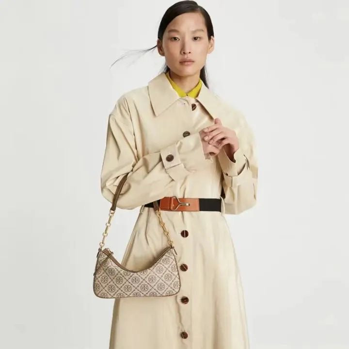 Tory Burch monogram jacquard shoulder bag