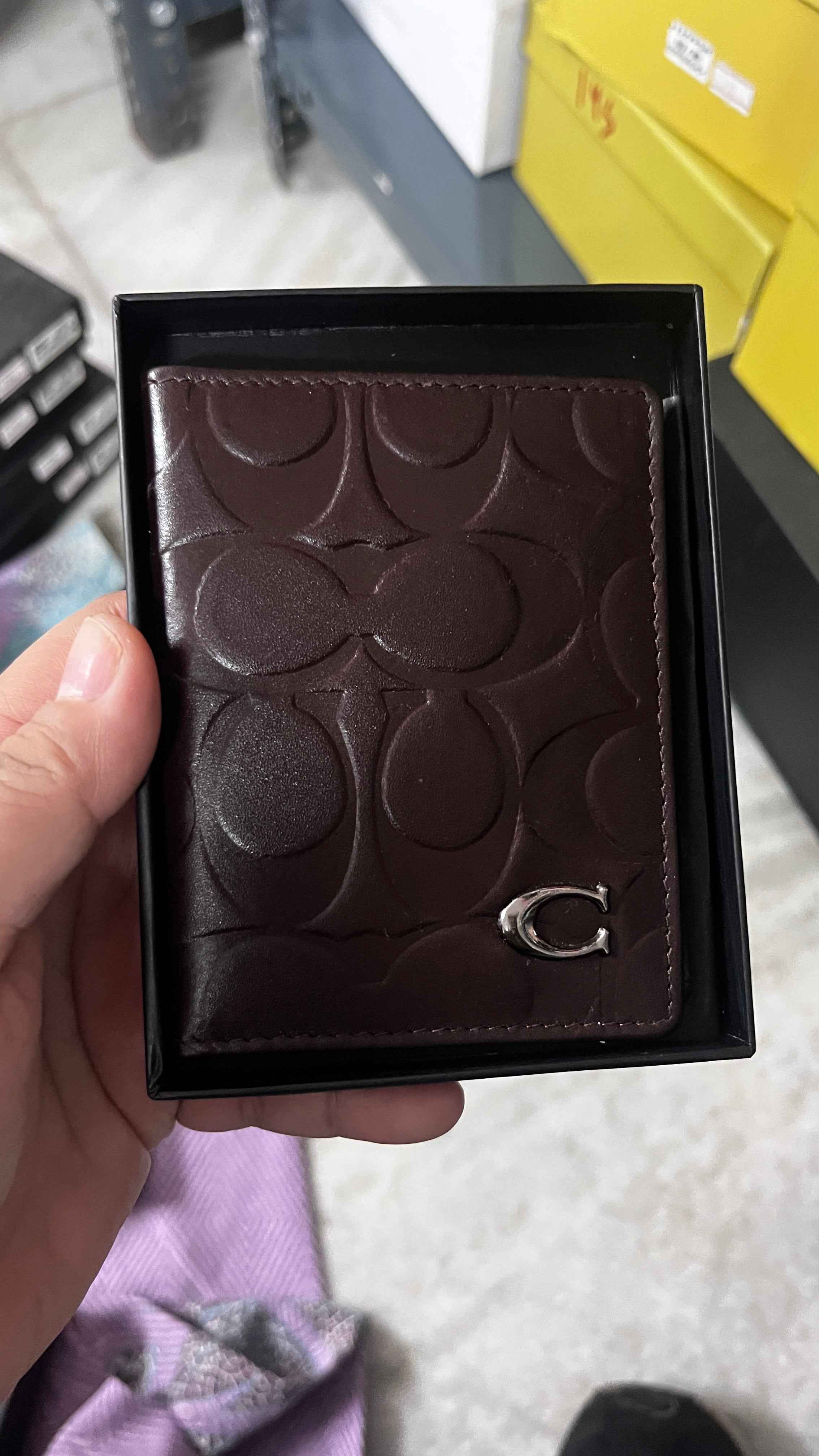 Coach Men slim Wallet