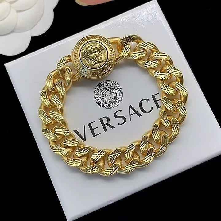 Versace Medusa face bracelet