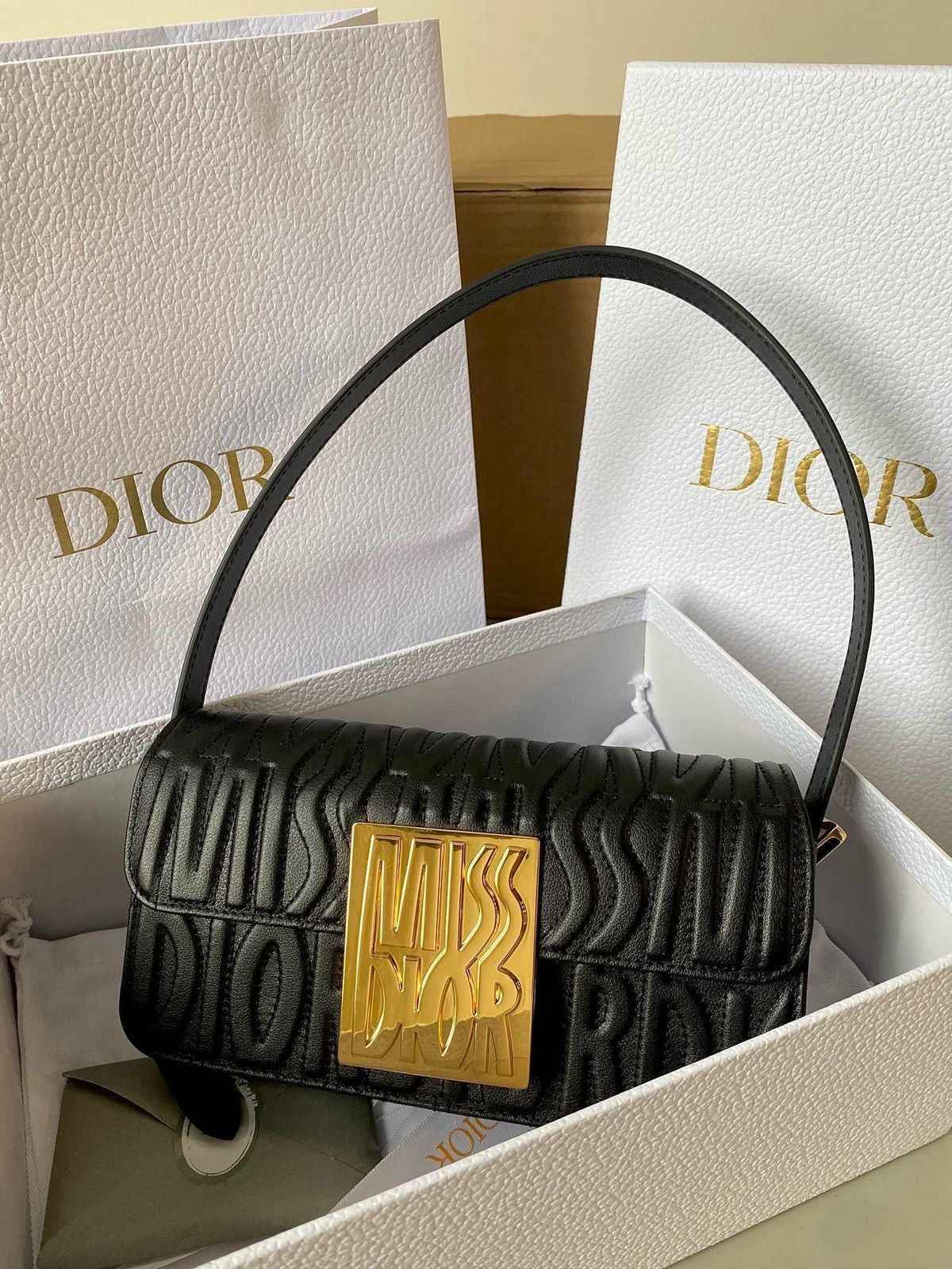 Miss Dior emboss bag