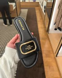 Coach flat sandle flats