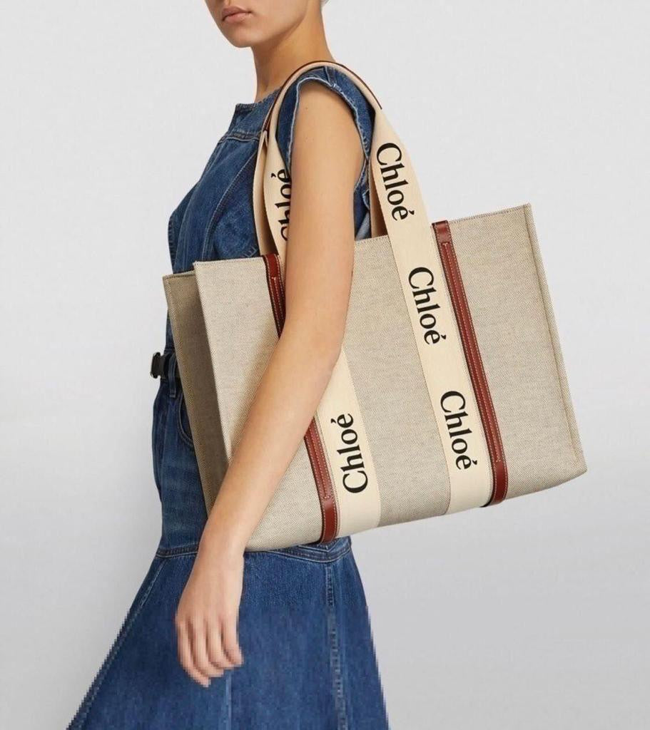 Latest edition of Chloe woody tote