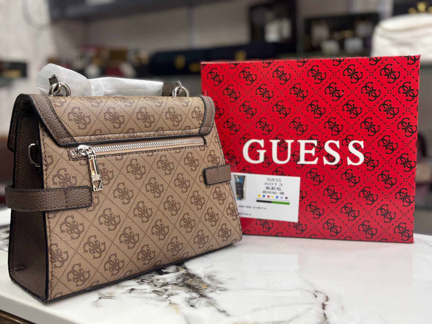 Guess zadie shoulder bag with top handle