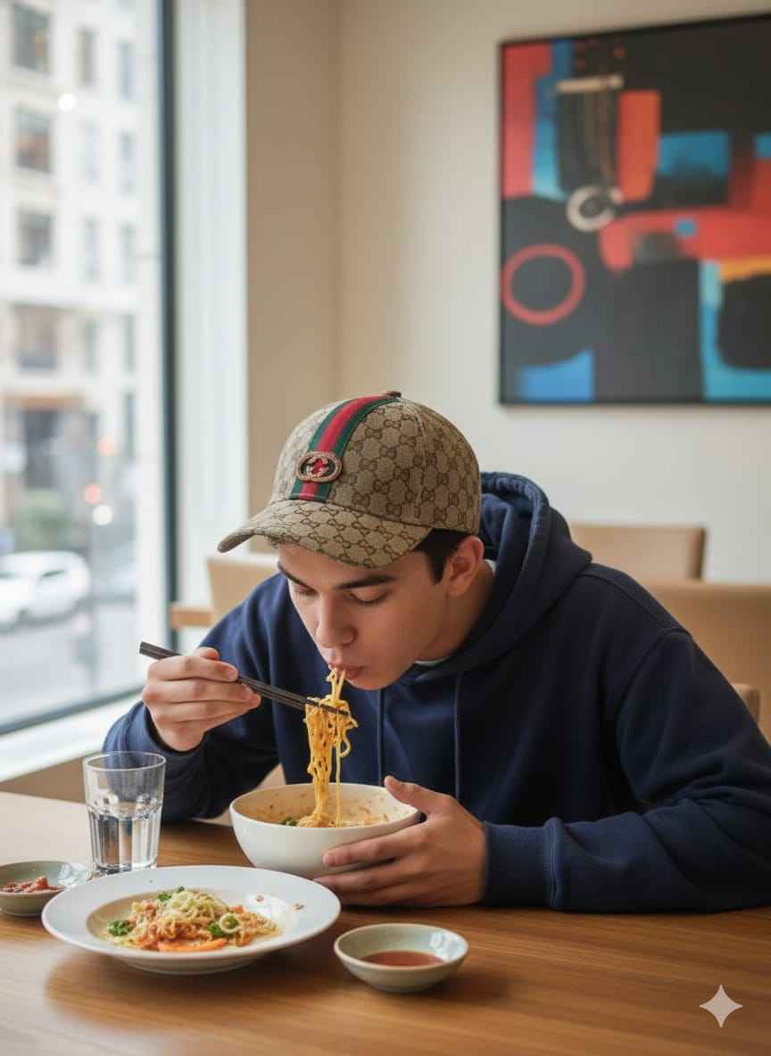 Luxury Gucci supreme cap