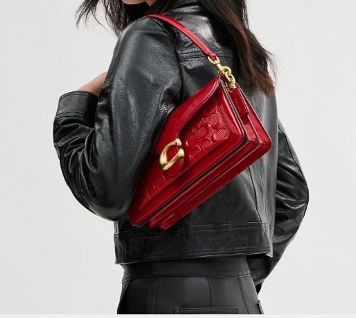 Latest Coach Tabby in patent leather