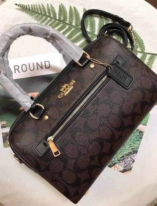 Coach rowan satchel signature speedy bag