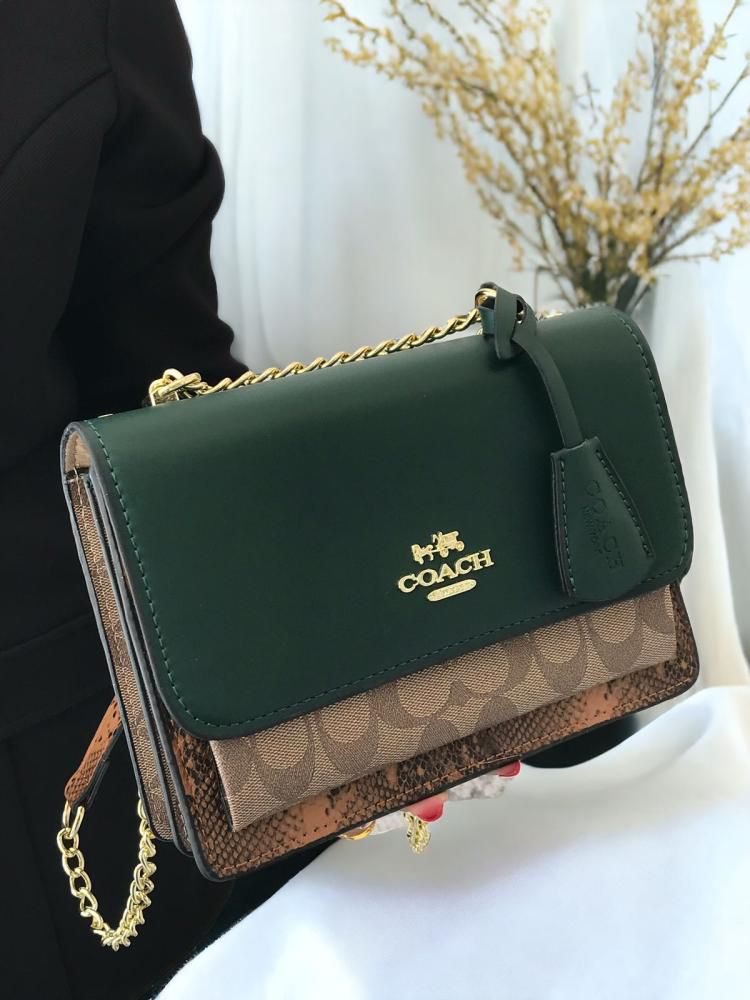 Coach klare shoulder bag