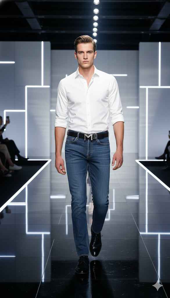 Mont Blanc mens belt