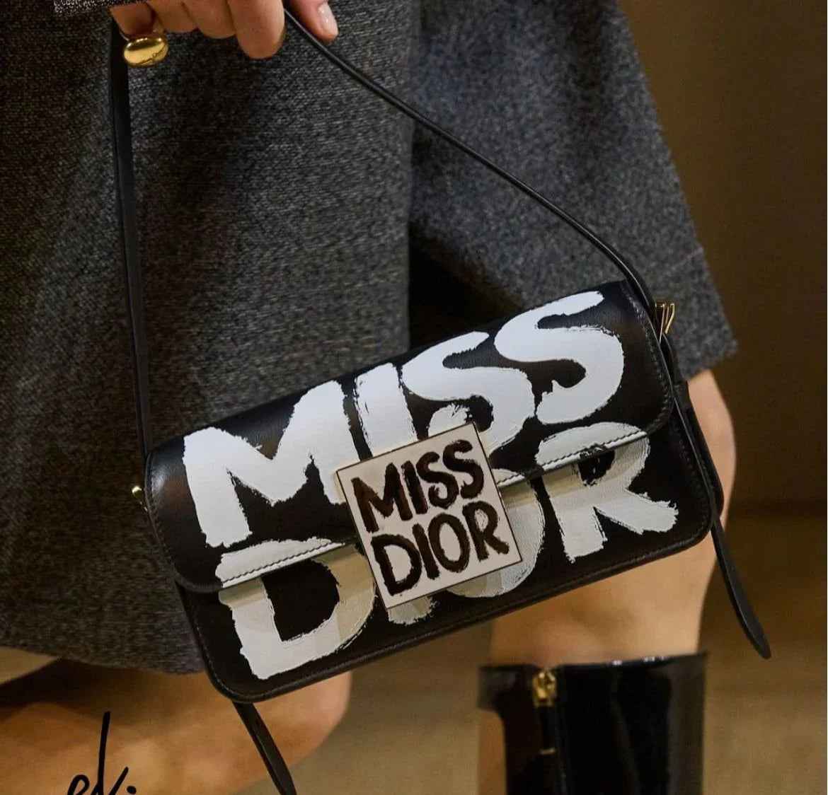 Miss Dior flap bag