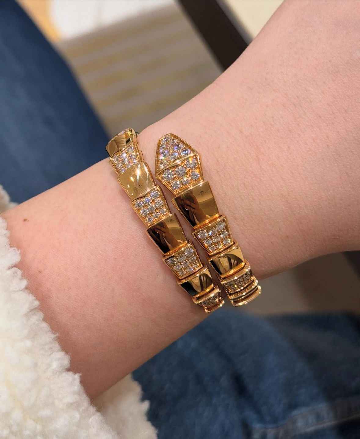 Bvlgari serpenti bracelet