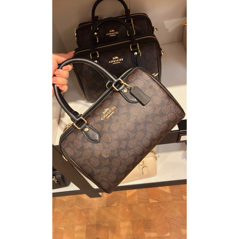 Coach rowan satchel speedy signature premium bag