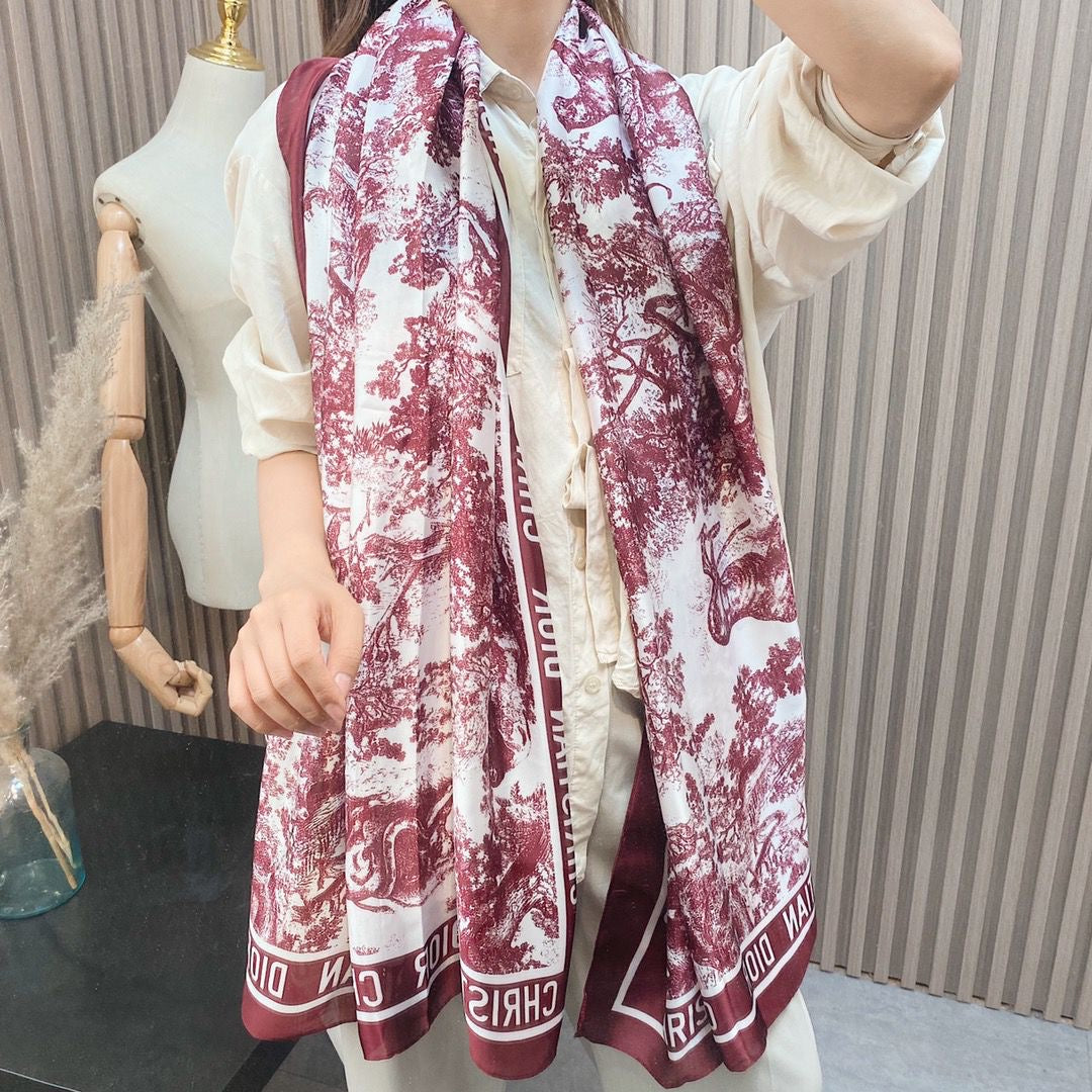 Christian Dior silk stole