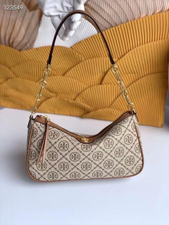 Tory Burch monogram jacquard shoulder bag