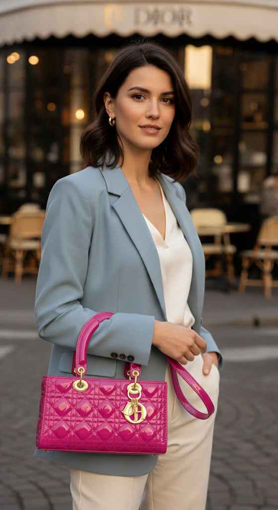 Luxury Lady Dior Rectangular Handbag for Women