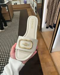 Coach flat sandle flats