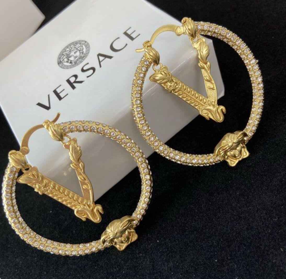Versace Hoops Earings