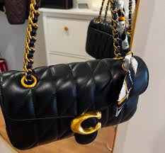 Latest Coach tabby pillow quilted leather