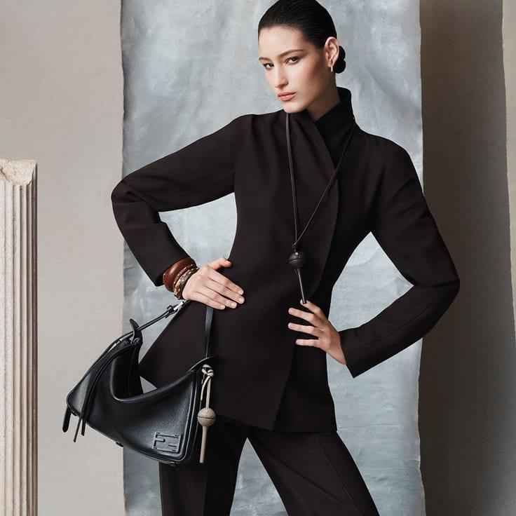 Fendi simply medium tote