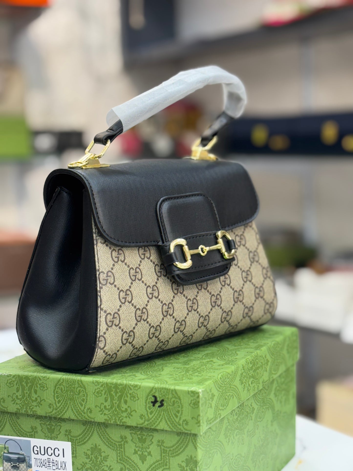Gucci horsebit top handle
