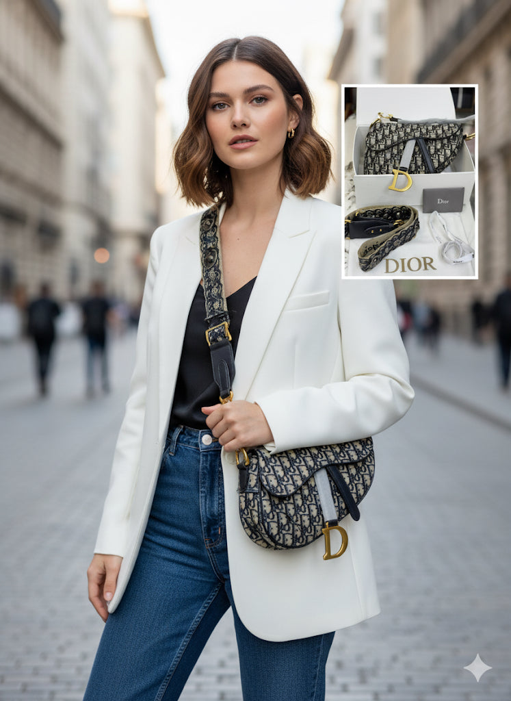 Luxury Dior Saddle very premium quality Shoulder Bag in top notch quality