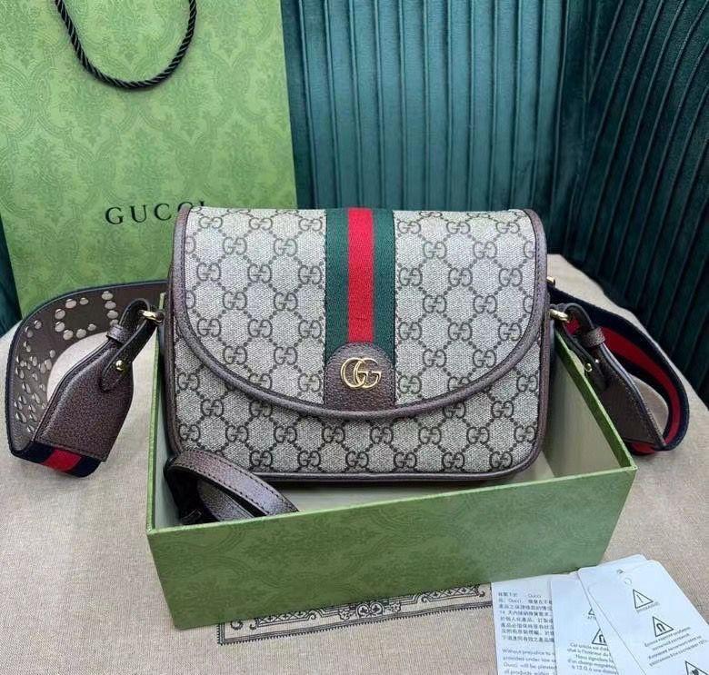 Gucci Ophidia gg shoulder bag with broad belt