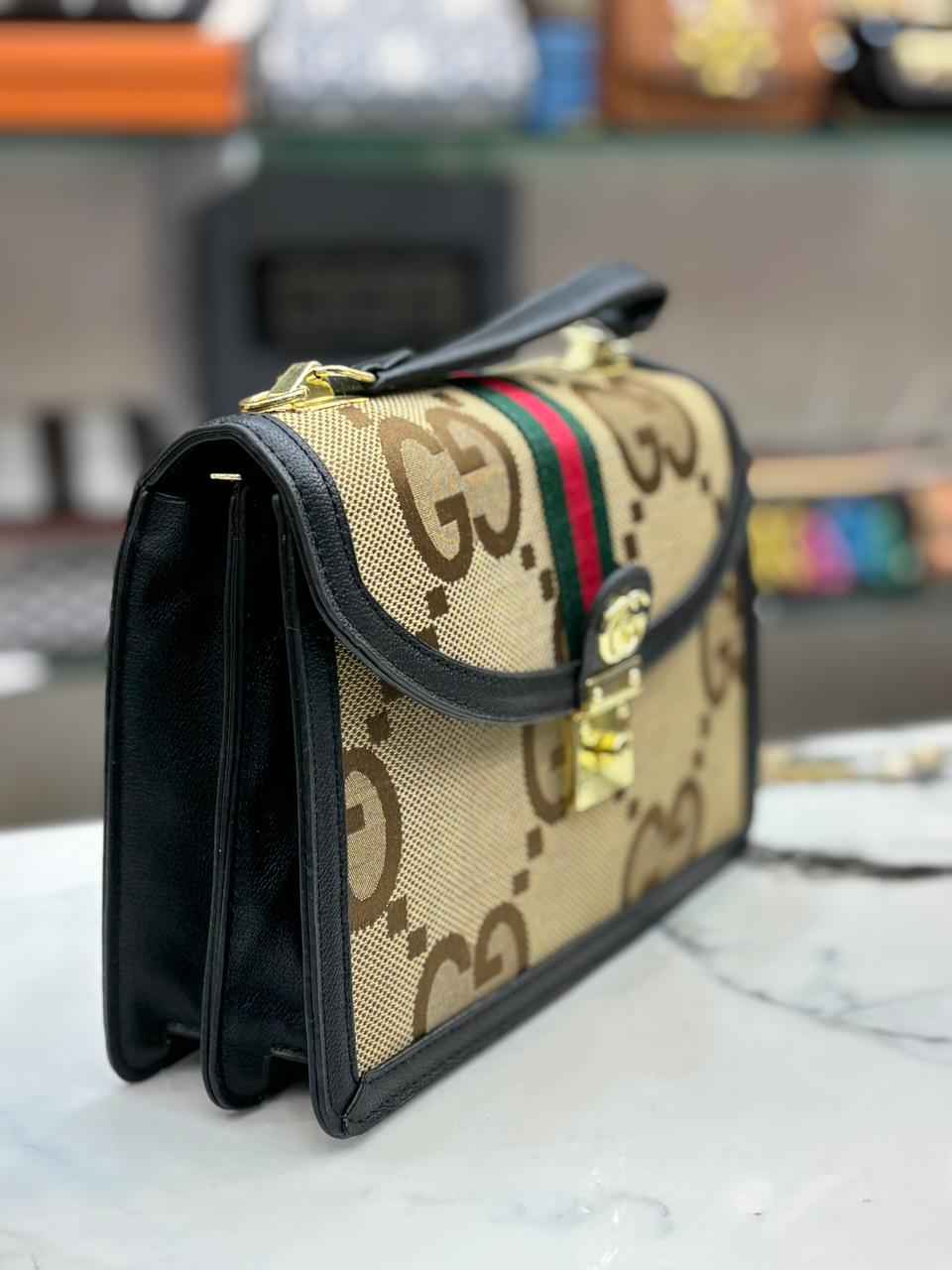 Luxury Gucci Ophidia Top Handle Handbag for Women