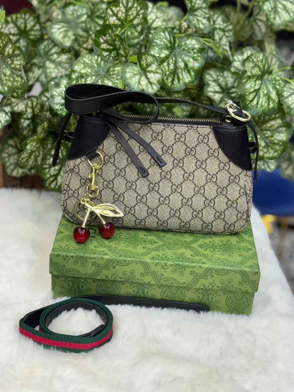 Gucci bag with cherry charm